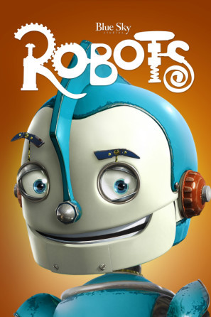 Robots movie poster (2005) metal framed poster