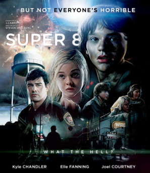 Super 8 movie poster (2011) metal framed poster