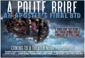 A Polite Bribe movie poster (2013) poster with hanger