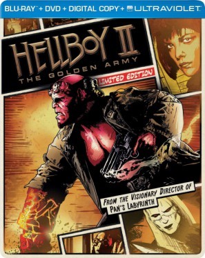 Hellboy II: The Golden Army movie poster (2008) metal framed poster