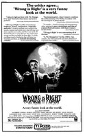 Wrong Is Right movie poster (1982) hoodie #1479879