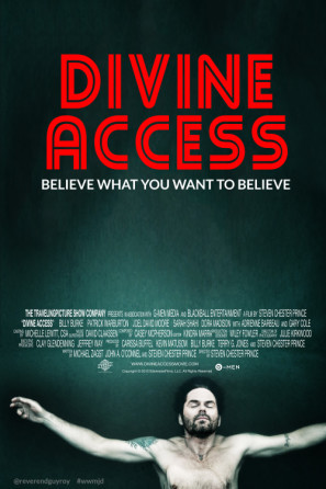 Divine Access movie poster (2015) poster with hanger