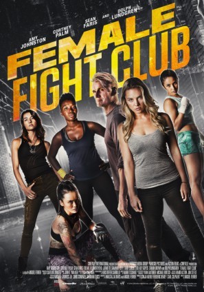 Female Fight Club movie poster (2017) Stickers MOV_vznc2xiw