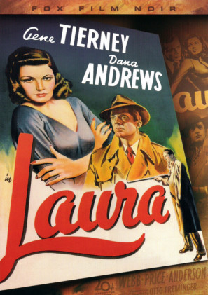 Laura movie poster (1944) t-shirt
