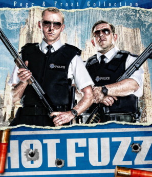 Hot Fuzz movie poster (2007) metal framed poster