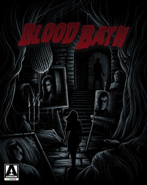 Blood Bath movie poster (1966) metal framed poster