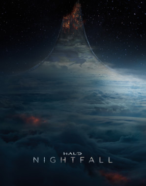 Halo: Nightfall movie poster (2014) poster with hanger