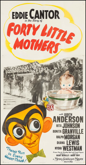 Forty Little Mothers movie poster (1940) Stickers MOV_wpvohaxc