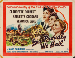 So Proudly We Hail! movie poster (1943) poster with hanger