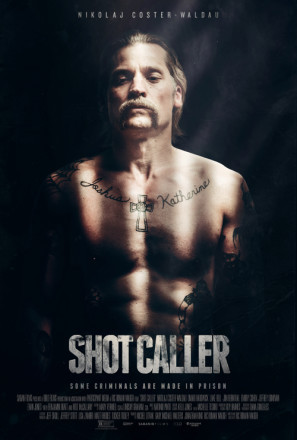 Shot Caller movie poster (2017) pillow