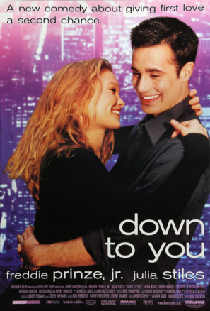 Down To You movie poster (2000) mouse pad