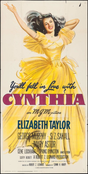 Cynthia movie poster (1947) mouse pad