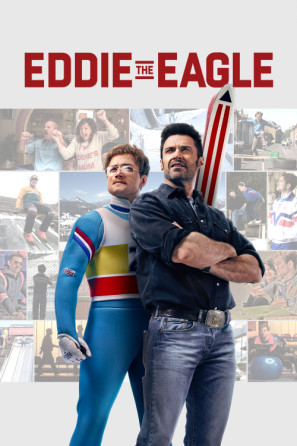 Eddie the Eagle movie poster (2016) canvas poster