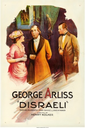 Disraeli movie poster (1929) poster with hanger