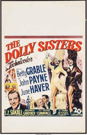 The Dolly Sisters movie poster (1945) poster with hanger