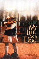 Mitt liv som hund movie poster (1985) Mouse Pad MOV_xeub7rpa