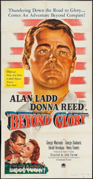 Beyond Glory movie poster (1948) tote bag