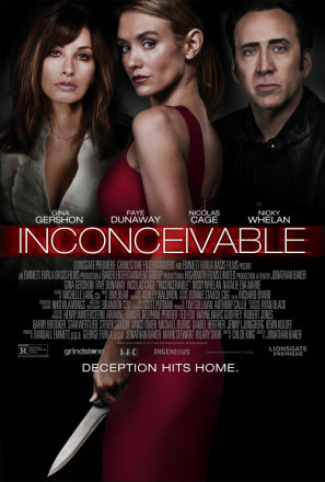 Inconceivable movie poster (2017) poster with hanger