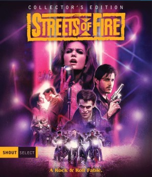 Streets of Fire movie poster (1984) wooden framed poster