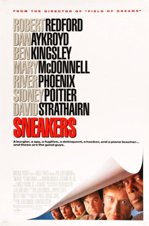 Sneakers movie poster (1992) metal framed poster