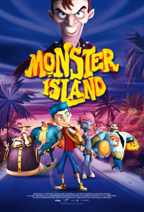 Monster Island movie poster (2017) Mouse Pad MOV_xwytlxlw