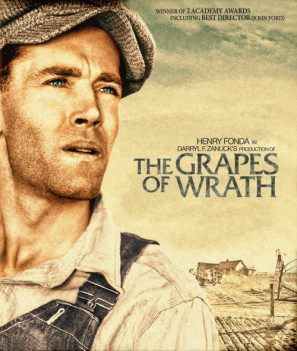 The Grapes of Wrath movie poster (1940) tote bag