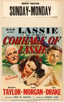Courage of Lassie movie poster (1946) sweatshirt #1477300
