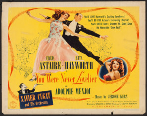 You Were Never Lovelier movie poster (1942) pillow