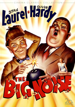 The Big Noise movie poster (1944) poster with hanger