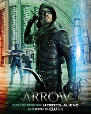 Arrow movie poster (2012) Stickers MOV_ydx8wcdu