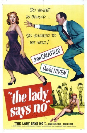 The Lady Says No movie poster (1952) Mouse Pad MOV_yem4sxl2