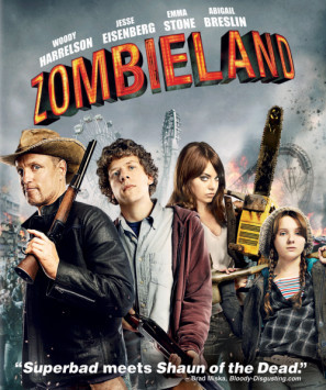 Zombieland movie poster (2009) tote bag