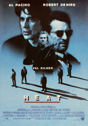 Heat movie poster (1995) poster with hanger