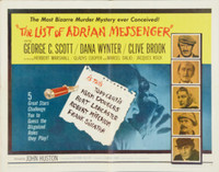 The List of Adrian Messenger movie poster (1963) Mouse Pad MOV_ym4vanrb