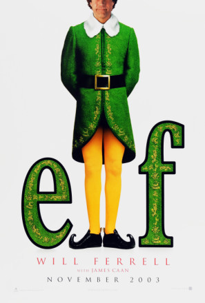 Elf movie poster (2003) Stickers MOV_ymr2er9g