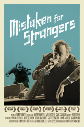 Mistaken for Strangers movie poster (2013) metal framed poster