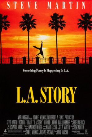 L.A. Story movie poster (1991) canvas poster