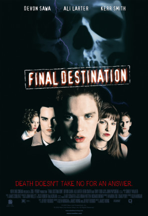 Final Destination movie poster (2000) t-shirt