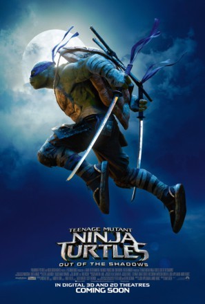 Teenage Mutant Ninja Turtles: Out of the Shadows movie poster (2016) sweatshirt