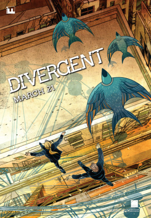 Divergent movie poster (2014) tote bag #MOV_yswppnj0