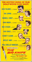 The Big Knife movie poster (1955) Longsleeve T-shirt #1301920
