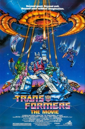 The Transformers: The Movie movie poster (1986) wood print