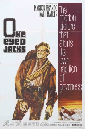 One-Eyed Jacks movie poster (1961) canvas poster