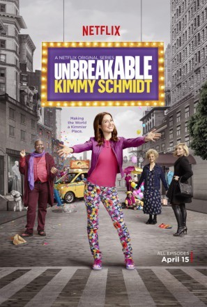 Unbreakable Kimmy Schmidt movie poster (2015) metal framed poster