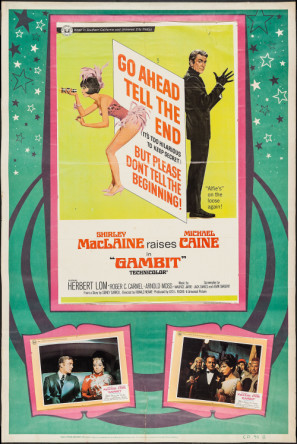 Gambit movie poster (1966) poster