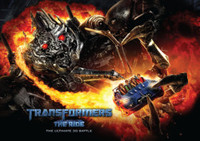 Transformers: The Ride - 3D movie poster (2011) Mouse Pad MOV_z7wwnykr