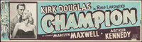 Champion movie poster (1949) t-shirt #1327693
