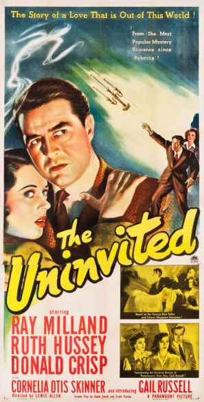 The Uninvited movie poster (1944) pillow