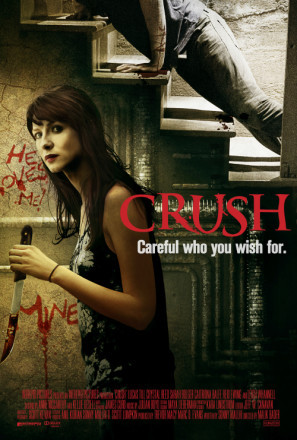 Crush movie poster (2013) poster with hanger