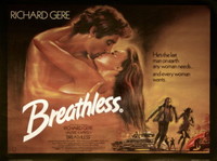 Breathless movie poster (1983) Mouse Pad MOV_zgh6twq4